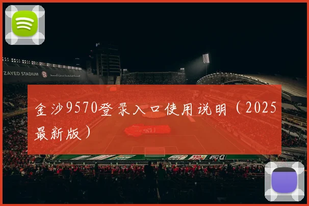 金沙9570登录入口使用说明（2025最新版）