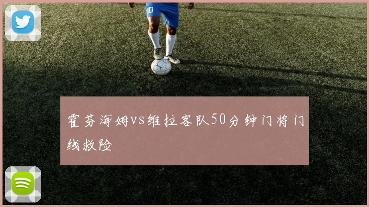 霍芬海姆vs维拉客队50分钟门将门线救险