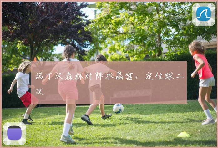 诺丁汉森林对阵水晶宫，定位球二攻
